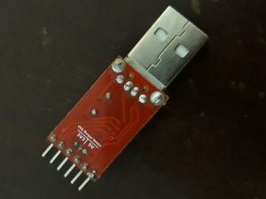 Преобразователь USB-UART на базе CH340G (3.3В)