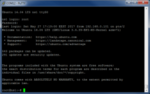 Подключение по UART с помощью PuTTY (TTL последовательный порт) - Banana Pi M3 (Ubuntu 16.04)