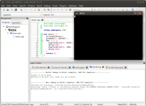 Установка и настройка Code::blocks на Banana Pi, Orange PI и Raspberry Pi под Ubuntu (13)