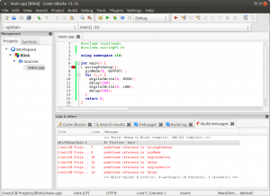 Установка и настройка Code::blocks на Banana Pi, Orange PI и Raspberry Pi под Ubuntu (8)