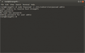 Установка и настройка Subversion (SVN) на Raspberry Pi, Banana Pi и Orange Pi под Ubuntu 16.04 (2)