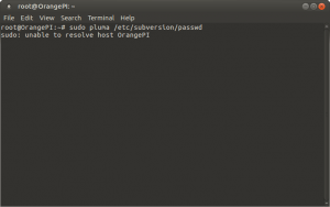 Установка и настройка Subversion (SVN) на Raspberry Pi, Banana Pi и Orange Pi под Ubuntu 16.04 (3)