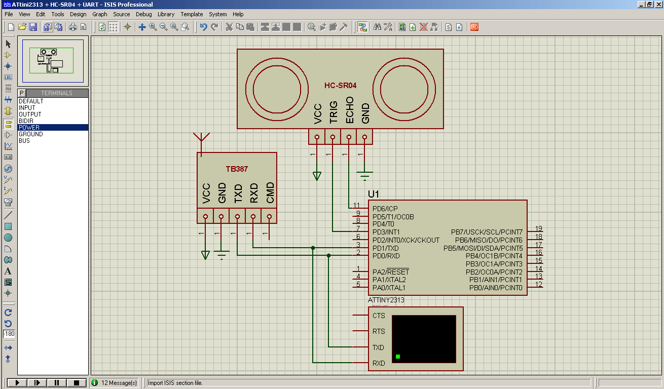 Электрическая схема hc sr04