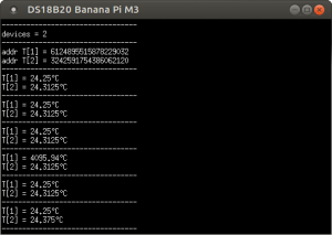 Подключение датчика температуры DS18B20 к Orange Pi, Banana Pi, Raspberry Pi