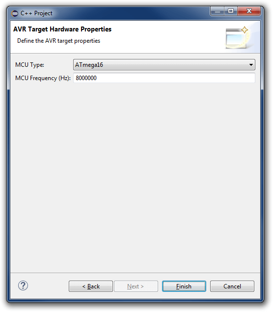 Настройка Eclipse C/C++ для работы с AVR - MicroPi