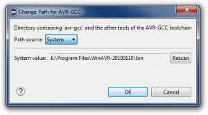 Настройка Eclipse CDT/C++ для программирования AVR микроконтроллеров