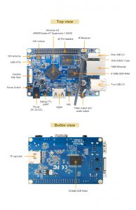 Orange Pi PC Plus - улучшеный Orange PI PC с EMMC Flash на 8 Гб и Wi-Fi