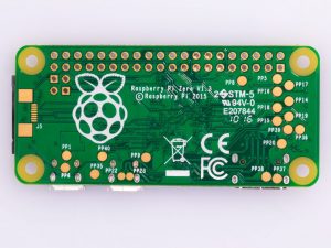 Raspberry Pi Zero V 1.3 - вид снизу