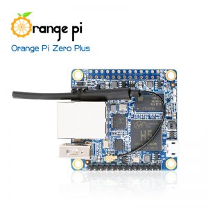 Orange Pi Zero Plus - самый маленький Orange Pi на базе Allwinner H5 - вид сверху