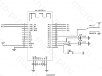 Модуль MLT-BT05 Bluetooth Low Energy (BLE) - клон HM-10 - Схема
