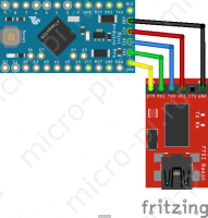 Arduino Pro Mini + FT232RL - Подключение платы к ПК