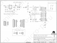 Arduino Pro Mini - Принципиальная схема (ATmega328)