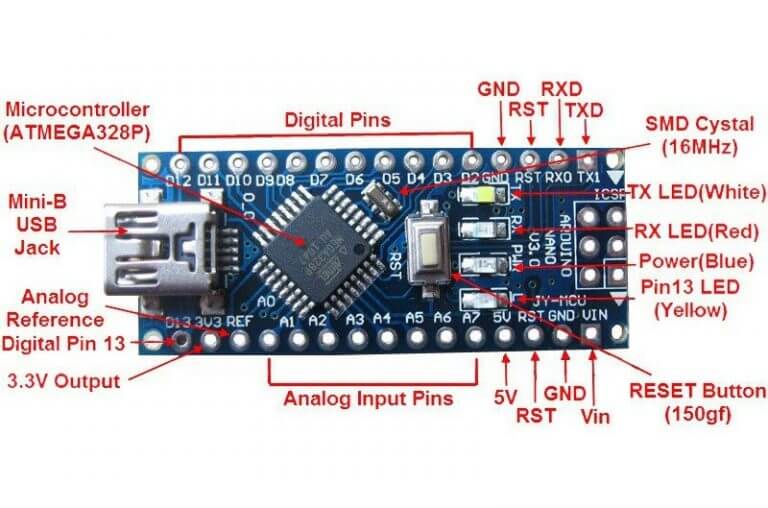 Arduino nano подключение к компьютеру без usb