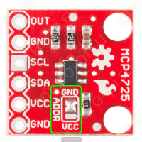 MCP4725 - Система установки I2C адреса