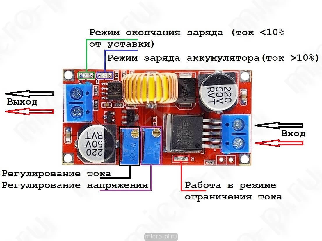 Xl4015e1 микросхема схема включения