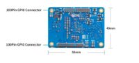 Схема интерфейсов Core Board Banana Pi BPI-F4, вид снизу