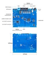 Banana Pi BPI-WiFi6 Router — аппаратные интерфейсы