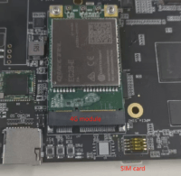Banana Pi BPI-F3 MINI PCIE interface and inserting the SIM card