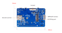 Orange Pi CM4 base board - Bottom