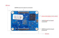 Orange Pi Compute Module 4 - Bottom View