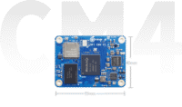Orange Pi Compute Module 4 dimensions