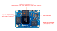 Orange Pi Compute Module 5 — вид сверху
