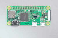 Raspberry Pi Zero W — вид сверху