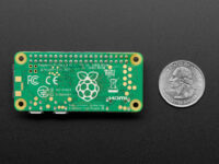 Raspberry Pi Zero WH — вид снизу