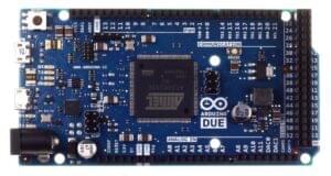 Плата Arduino Due, вид сверху