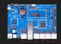 Banana Pi BPI-R4 Lite - схема сетевых подключений