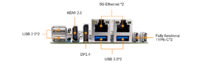 Orange Pi 6 Plus — вид сбоку